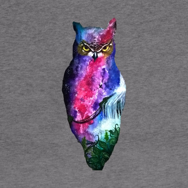 Mystical Owl by hettys_art